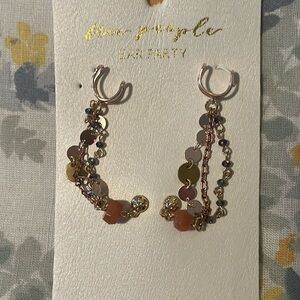 Free people ear party earrings. Brand new